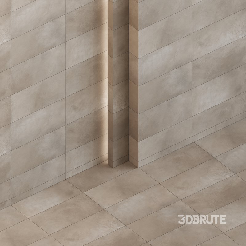 Blend Modern Concrete Floor Tile Collection 60×120 by Revigres Image 6