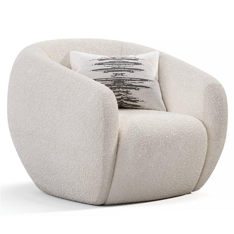 Asymmetry Armchair Image 1