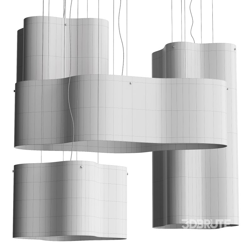 Nuvola Pendant Lamps By BAXTER Image 8