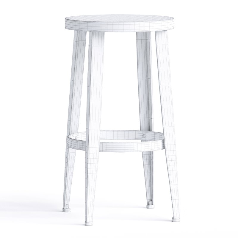 Watkins Solid Wood Counter Stool Image 2