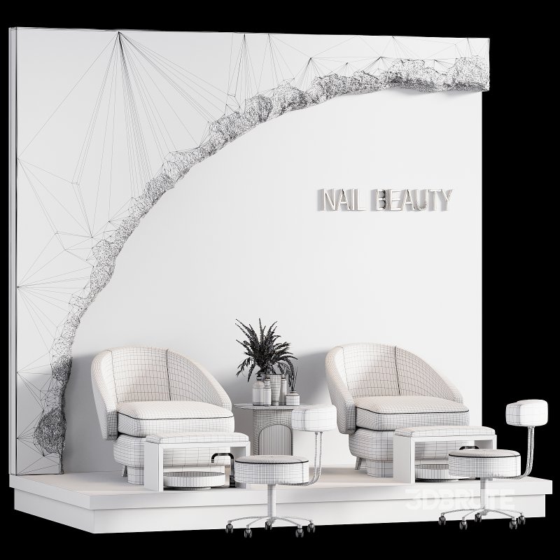 Pedicure area in the beauty salon 06 Image 4