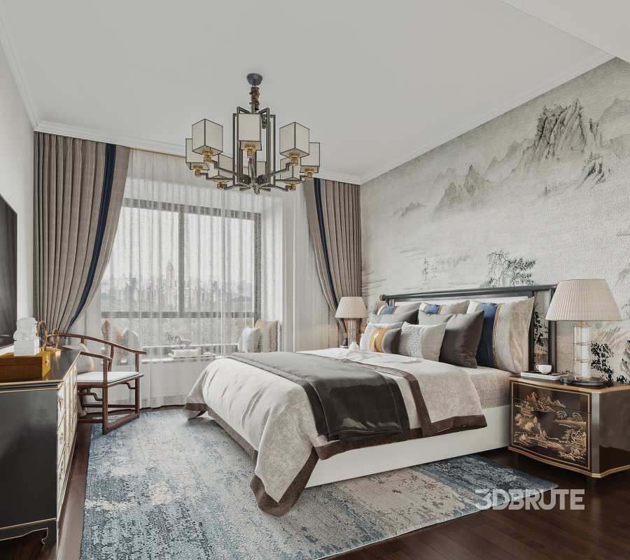 Chinese bedroom135 Image 1