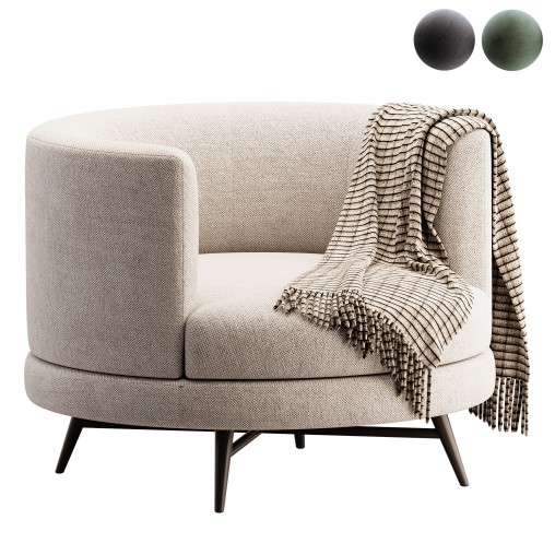 Four Hands Carmela Swivel Chair