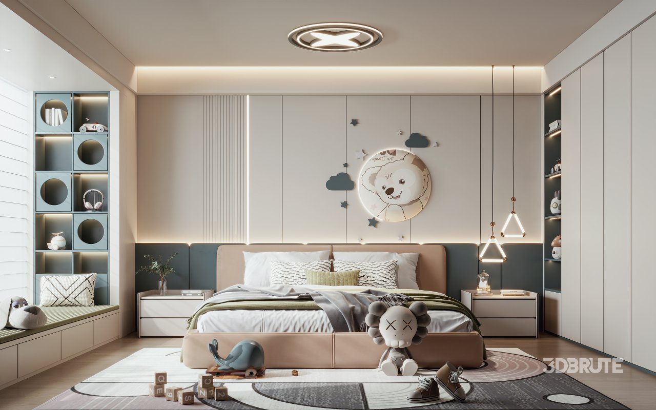 Modern bedroom Image 1