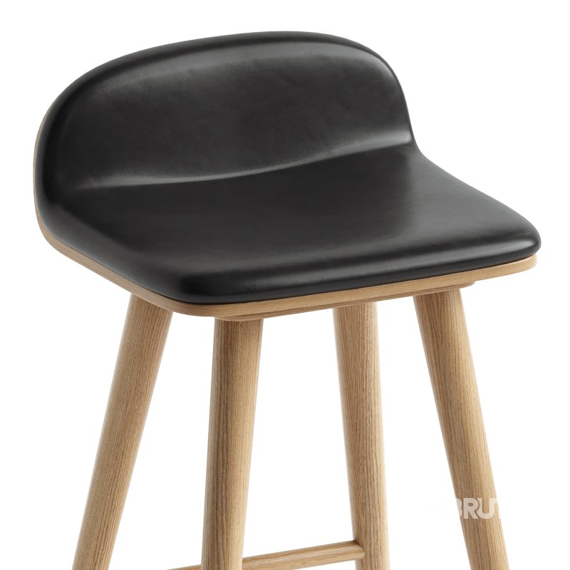 Capa Leather Bar Stool Image 1