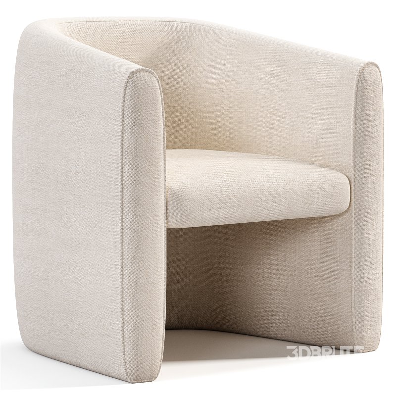 Senderos Wool Chair By Diego Olivero Studio Image 2