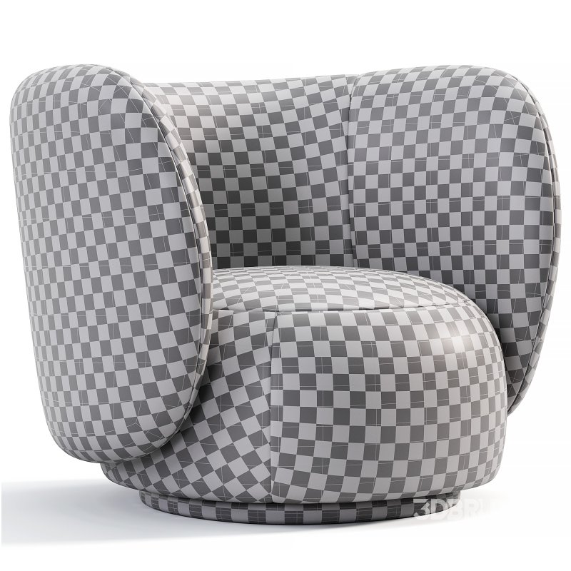 Rico Lounge Chair With Swivel Base Image 6