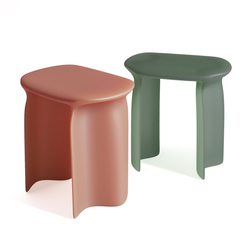 New Wave Side tables by Lukas Cober Image 2