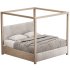 Palma Upholstered Canopy King Bed - Thumbnail 1