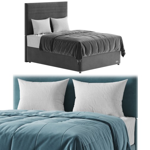 iGel Advance 2050i Divan Bed Set On Glides