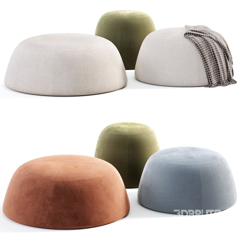 FUJI Pouf By MDF Italia Image 1