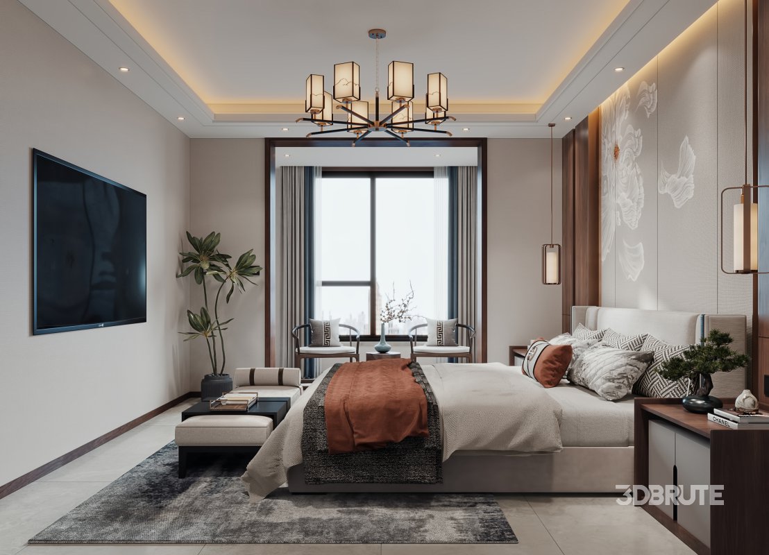 Chinese bedroom118 Image 2