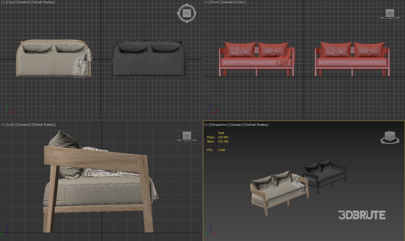 Vento Outdoor Sofa Image 8