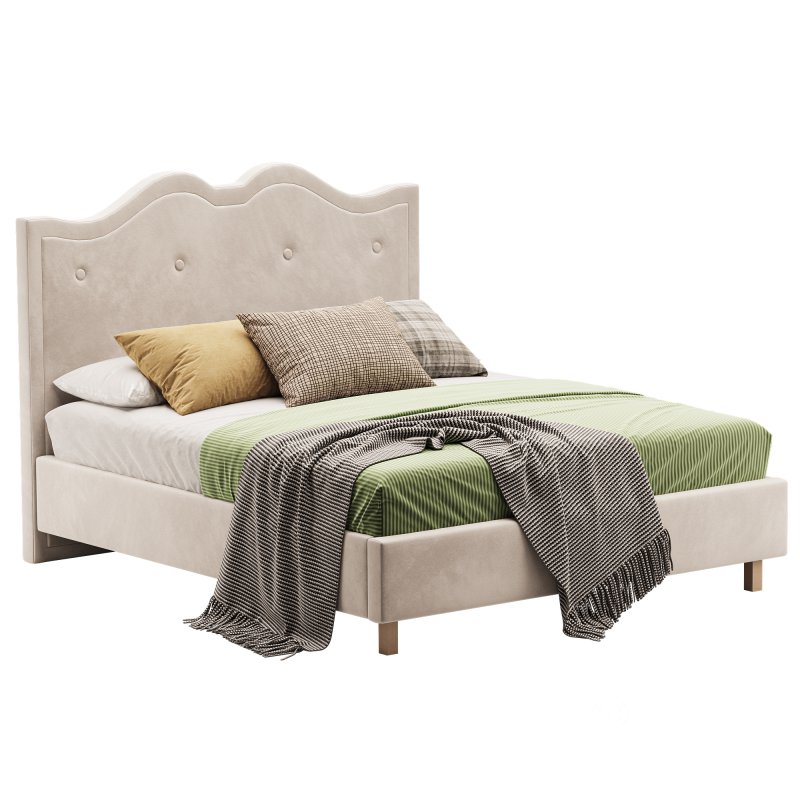 Double bed blue Williams Image 3