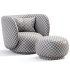 Rico Lounge Chair with Swivel Base - Thumbnail 6