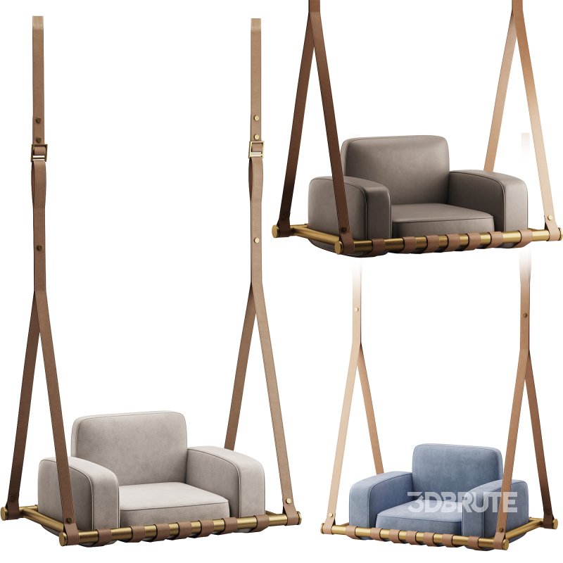 Navy Blue Luxury Swing Image 1