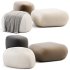 Pebble Rubble Pouf By Moroso - Thumbnail 4