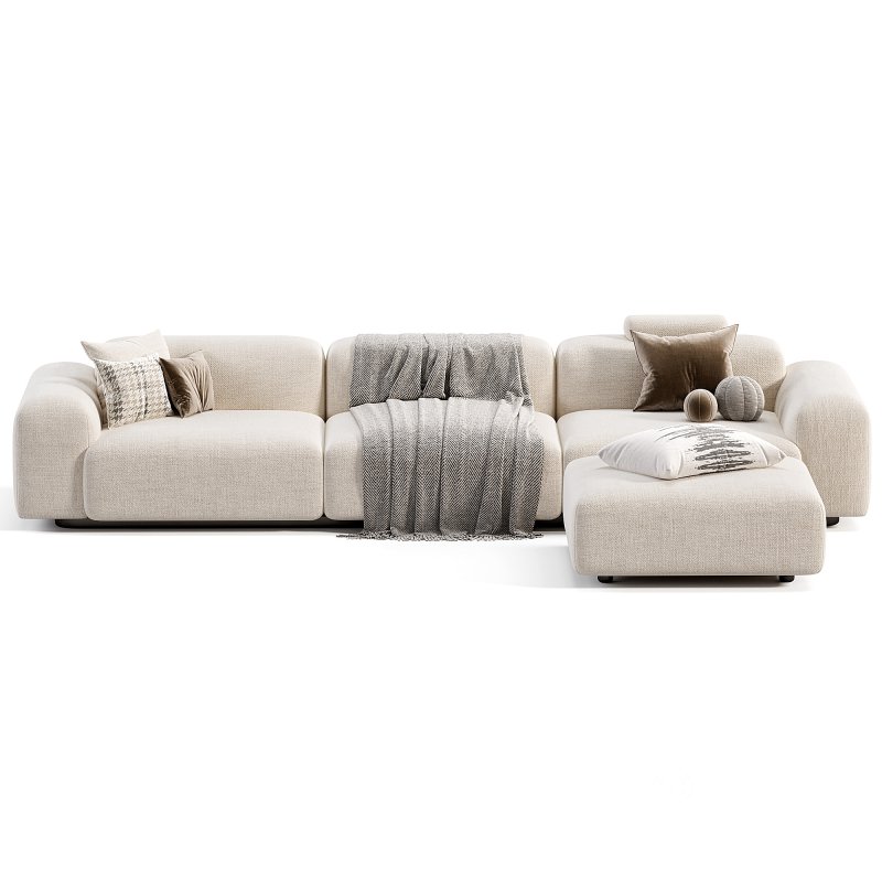 Soft Modular Sofa Image 6