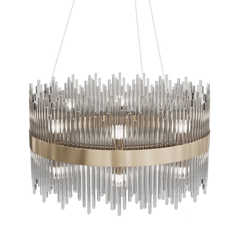 Glass chandelier 62GDW-901-600 Image 2