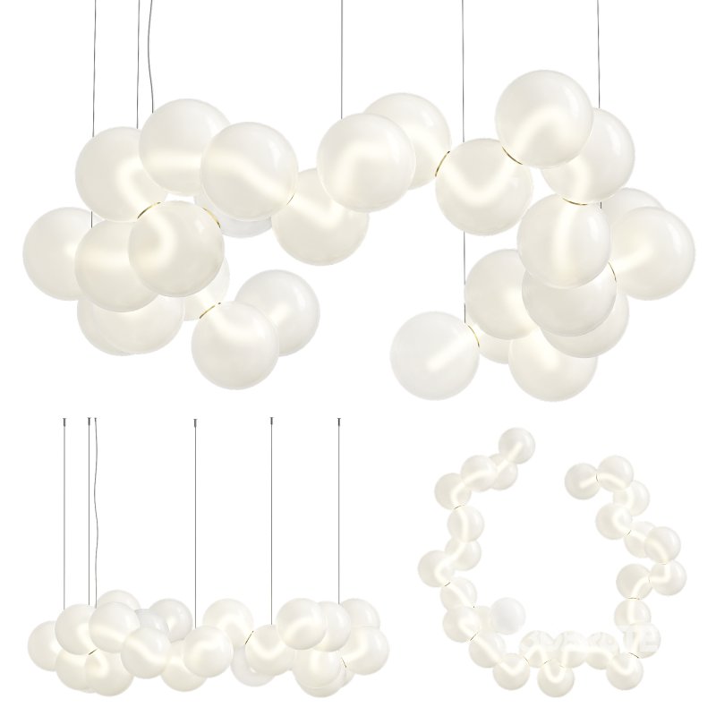 Mathieu Lehanneur Pearls Chandelier Image 3