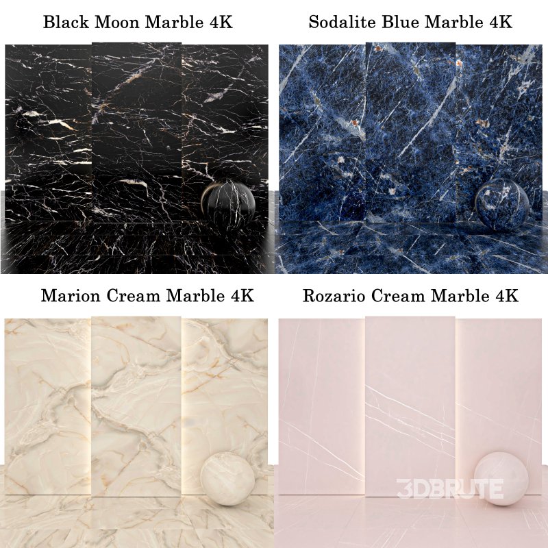 Stone 130 (Sodalite,moon,Marion,Rozario) Image 1