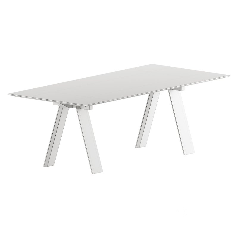 Trave Square Dining Table by Branca Lisboa Image 9