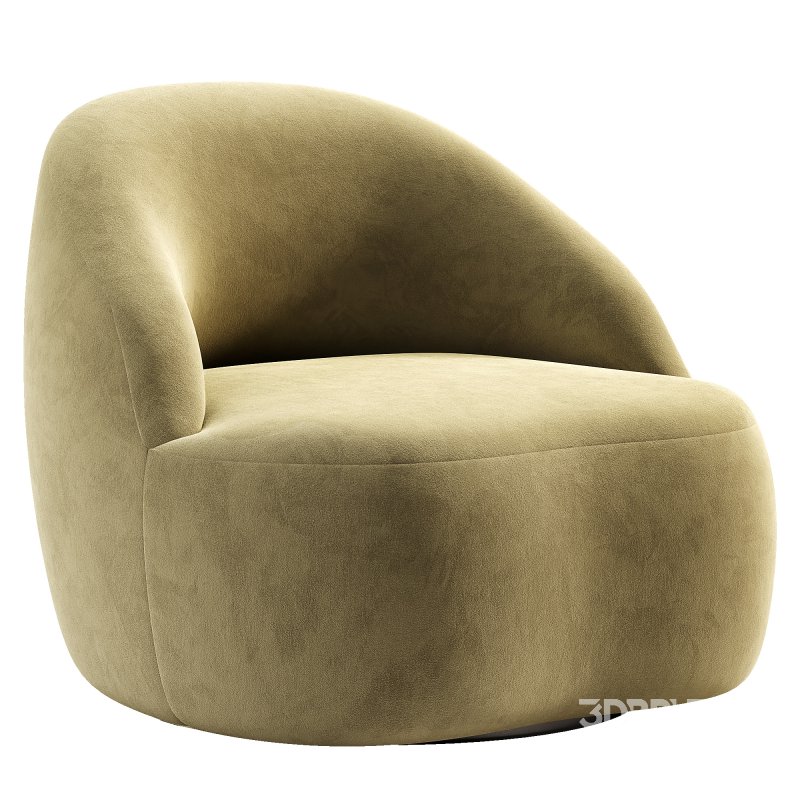 LC2 MARGAS CHAIR SWIVEL Image 1