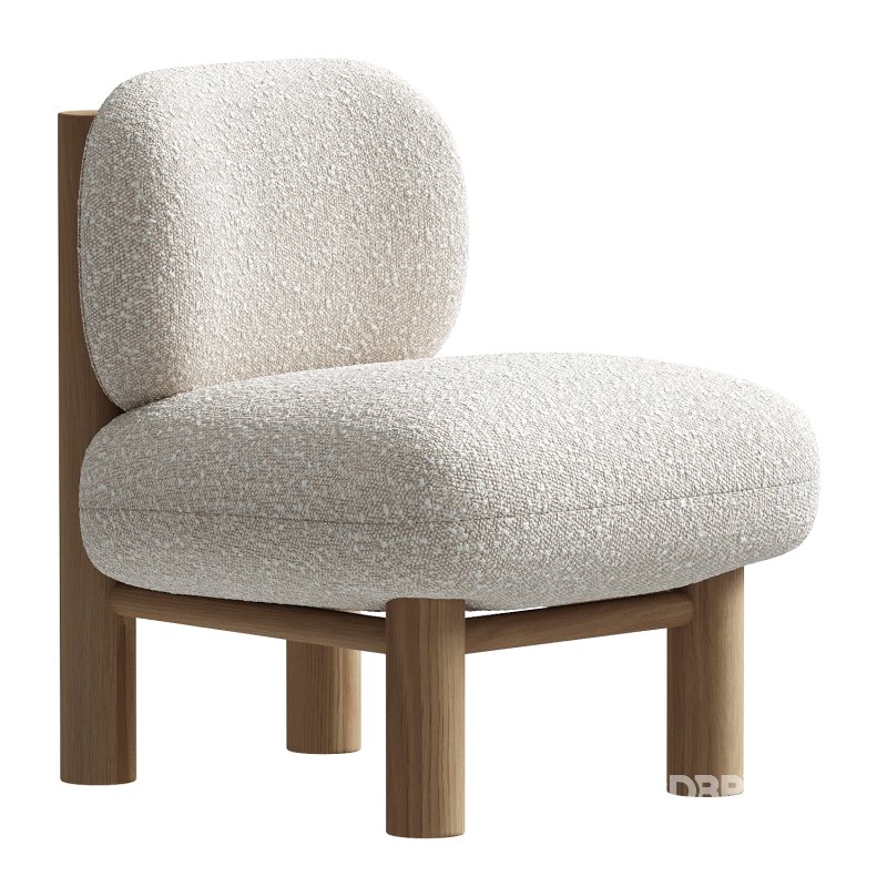 Kubbe Chair Vanilla Image 1