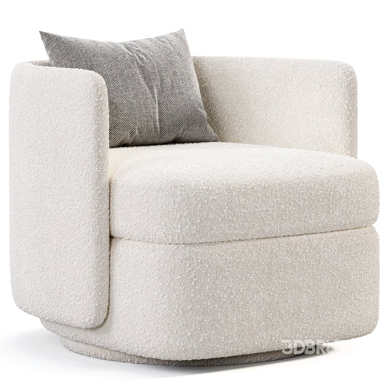 Swivel Chair Dandy Velvet Image 2