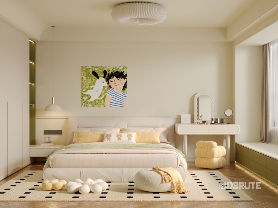 Modern bedroom Image 1