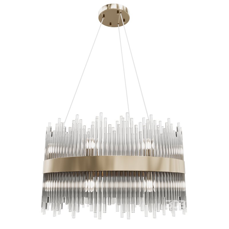 Glass chandelier 62GDW-901-600 Image 1