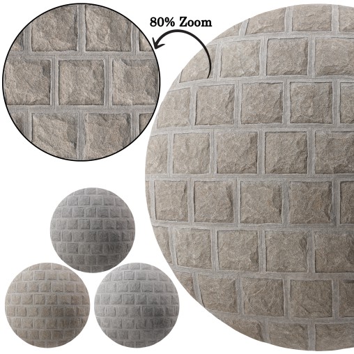 Brick Rockface 04 (Seamless)