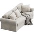 VRETSTORP Sleeper sofa, Totebo light beige IKEA - Thumbnail 2