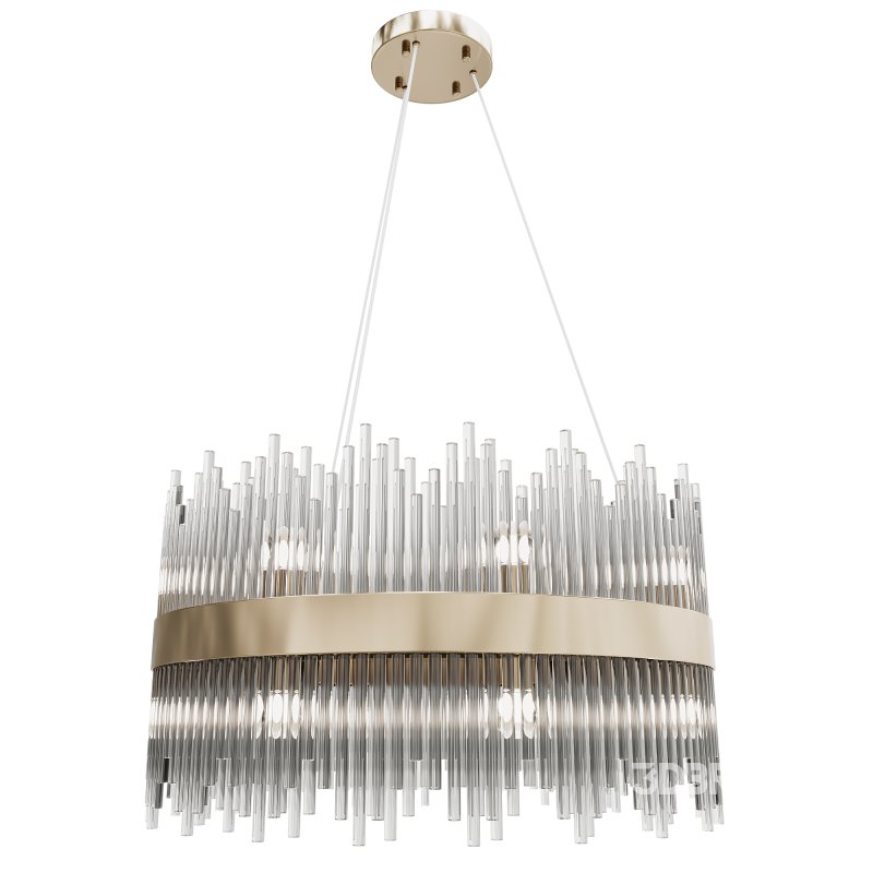 Glass chandelier 62GDW-901-600 Image 4