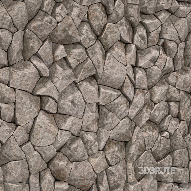 Stone Wall 26 (Seamless) Image 3