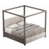 Palma Upholstered Canopy King Bed - Thumbnail 3