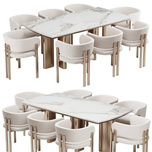Dinning chair and table288