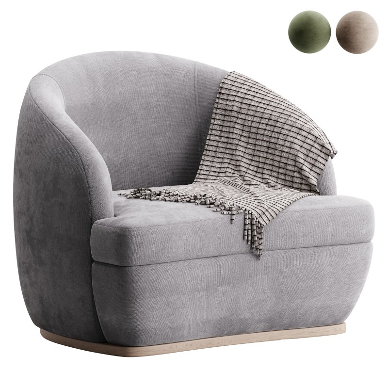 Four Hands Sandie Swivel Chair Image 1