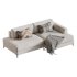 Corner sofa Edwin Velvet Terra - Thumbnail 5