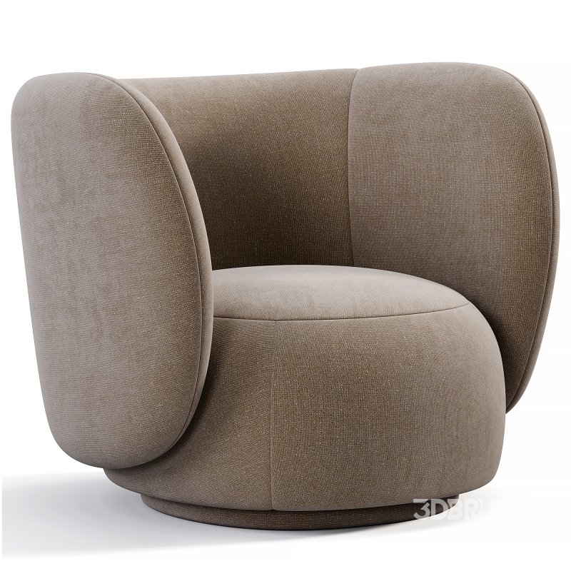 Rico Lounge Chair With Swivel Base Image 5