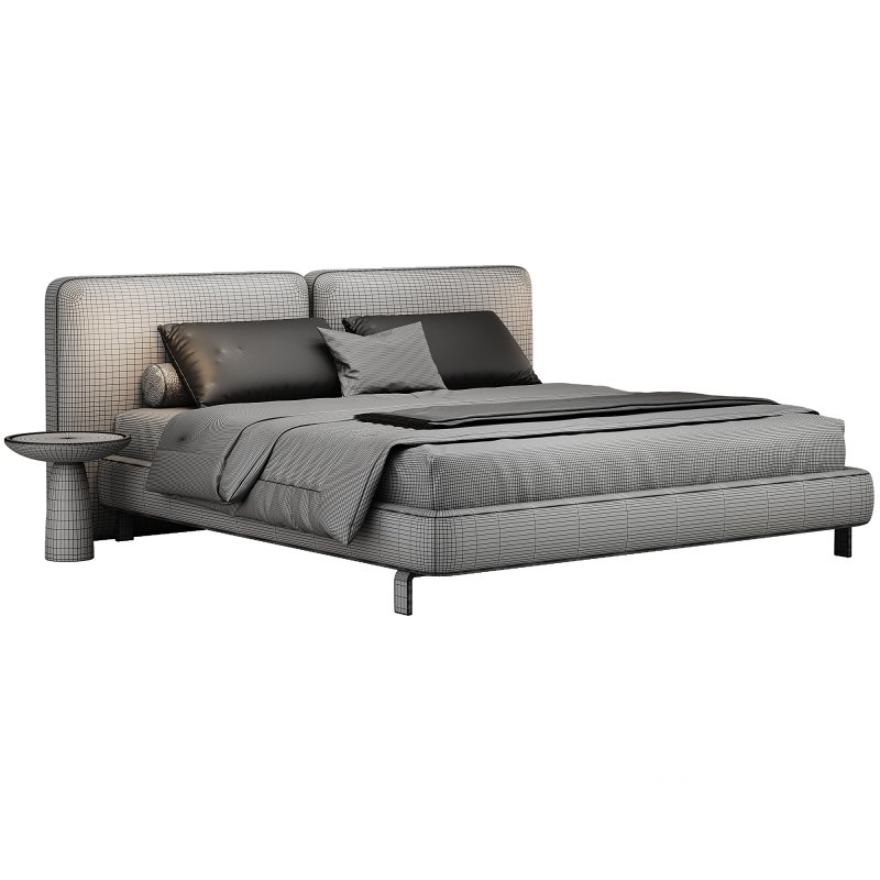Tatlin-Cover Bed 180 By Minotti Image 5