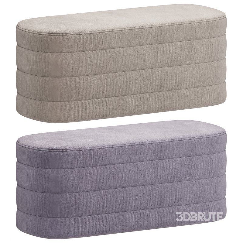 Living Room Furniture Bedroom Bed End Stool Image 2