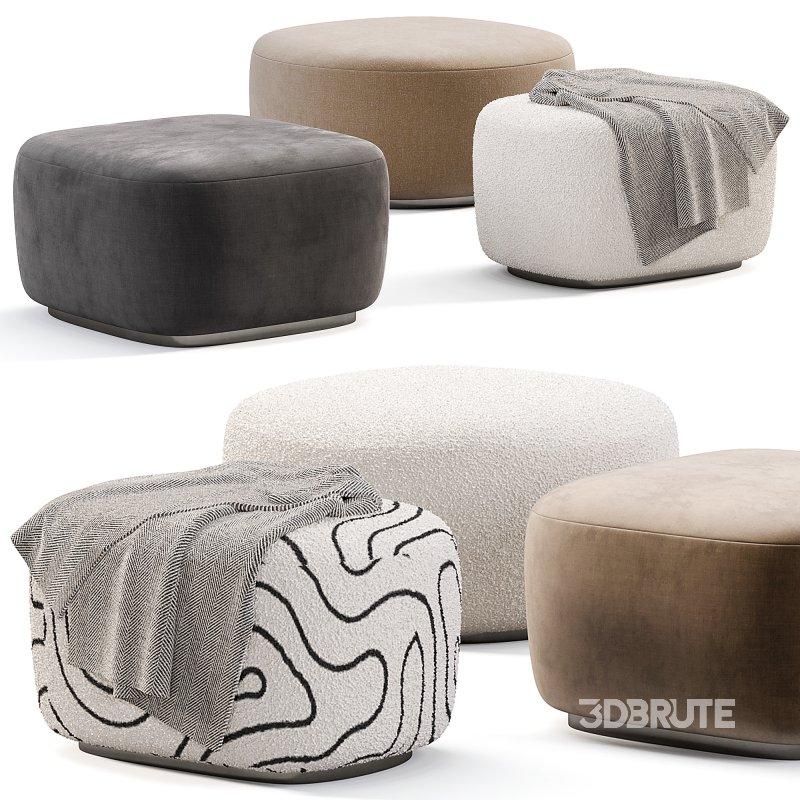 JB Rectangular Ottoman Image 1