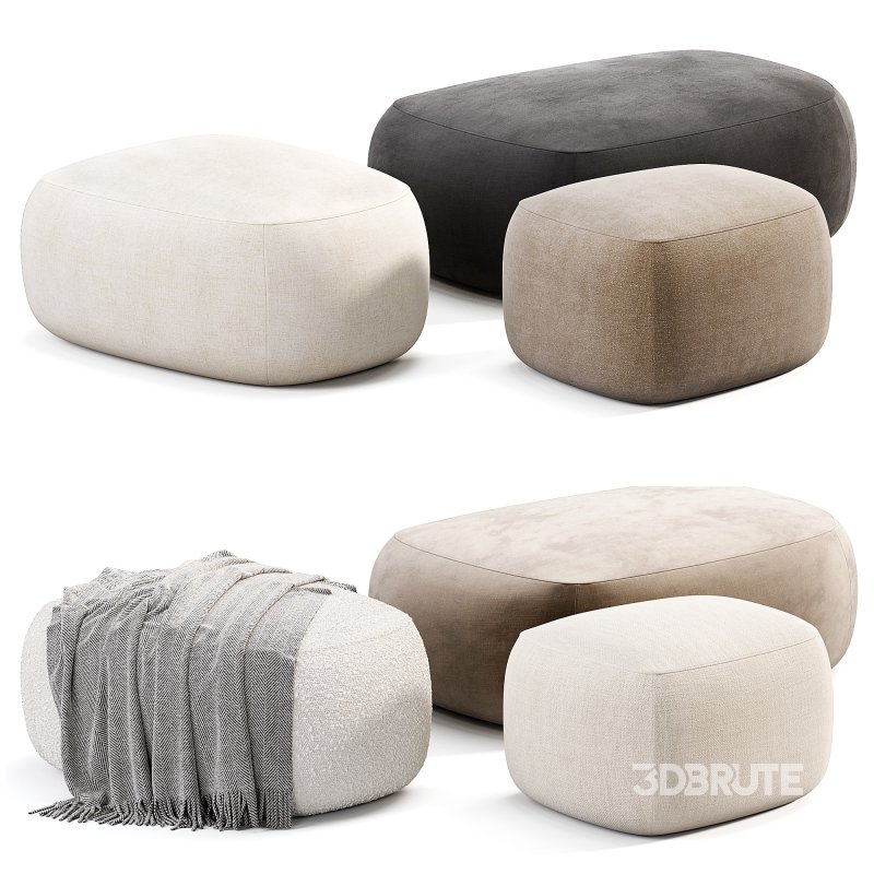 Asher Pouf By Roomandboard Image 2