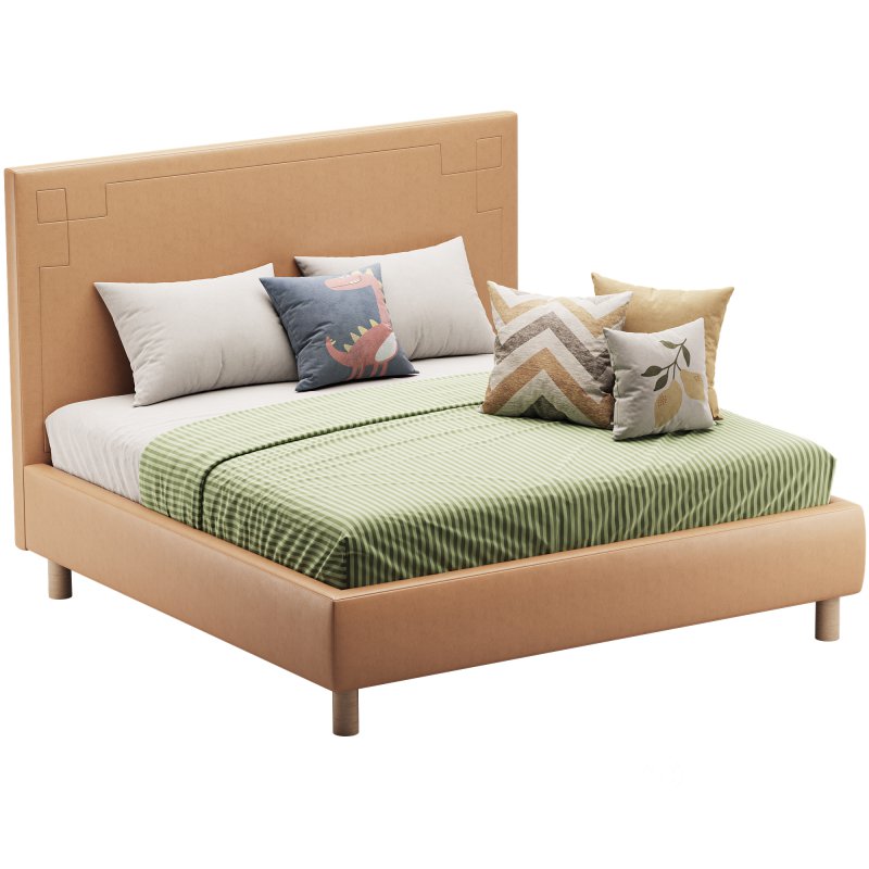 Kids Bed pink Aiden Pink Image 3