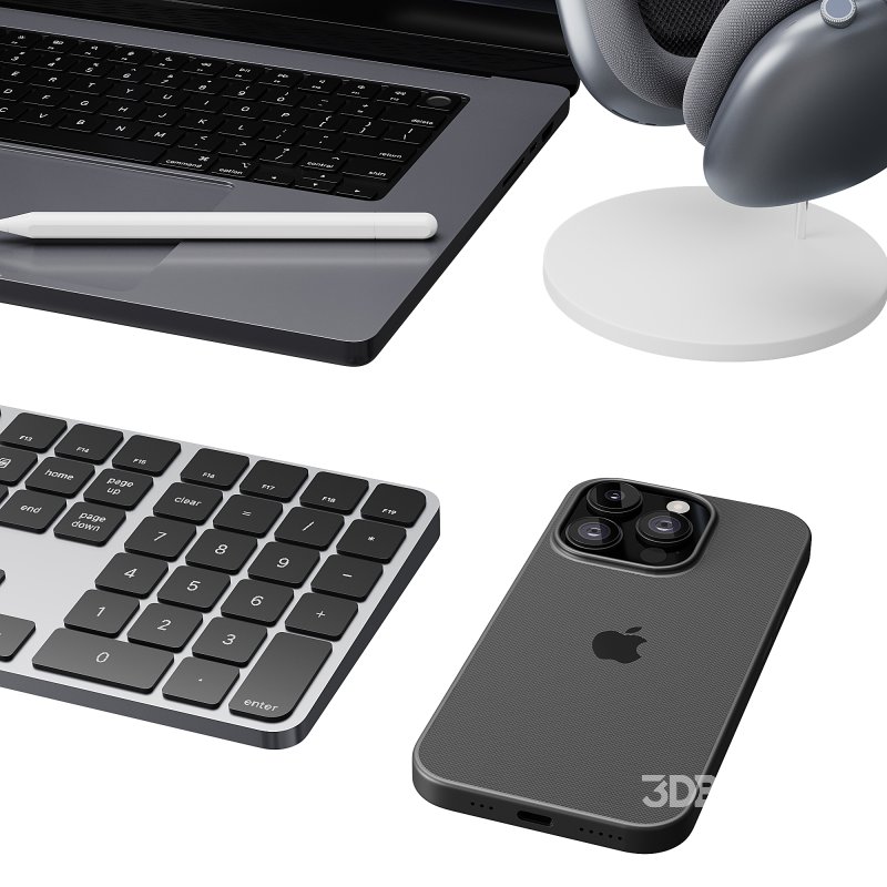 Set of Apple equipment 01 Image 4