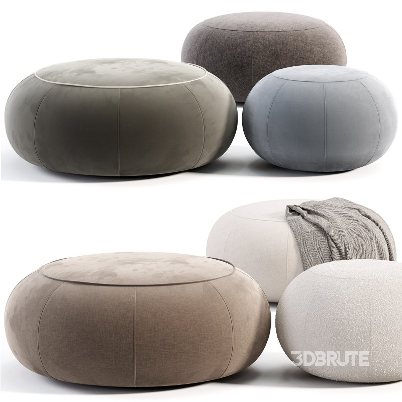 GEO Pouf By Saba Italia Image 2