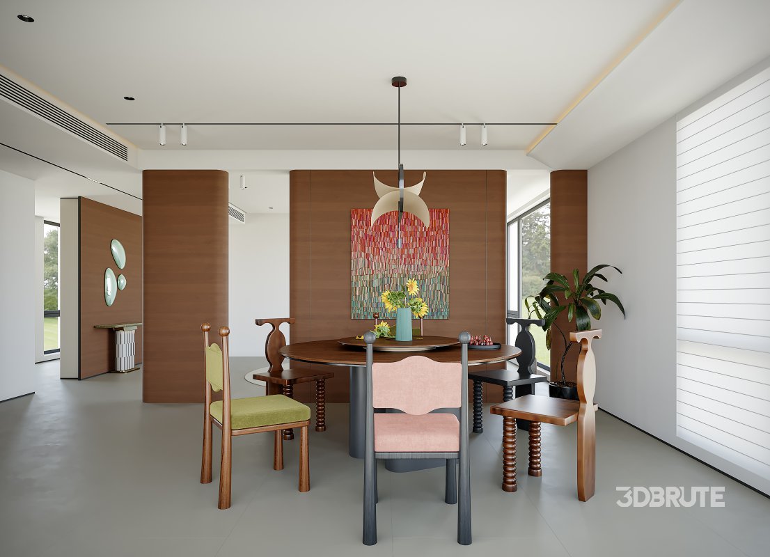 Modern dining room Image 1