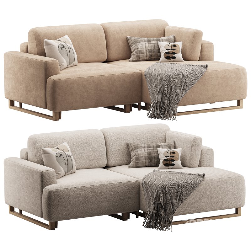 sofa Onte Textile Grafit Image 1