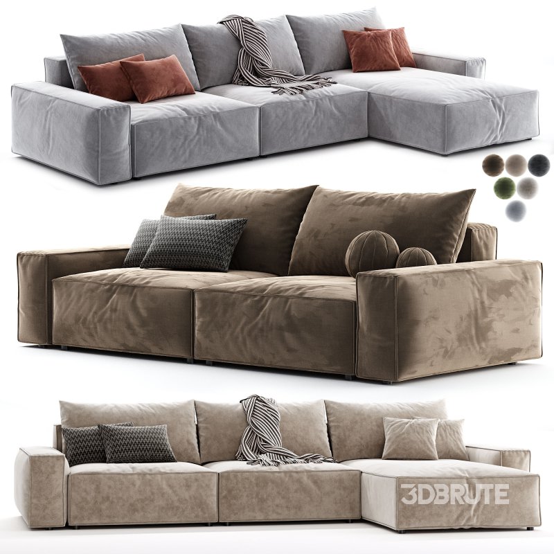 Casa Chaise Lounge Sofa Image 3